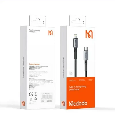 کابل شارژ تایپ سی به لایتنینگ 36 وات CA-2850 3