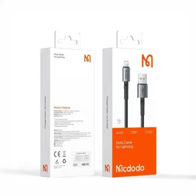کابل شارژ لایتنینگ 1.8 مک دودو Mcdodo Lightning Data Cable CA-3581 2