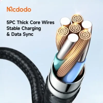 کابل شارژ لایتنینگ 1.8 مک دودو Mcdodo Lightning Data Cable CA-3581 4
