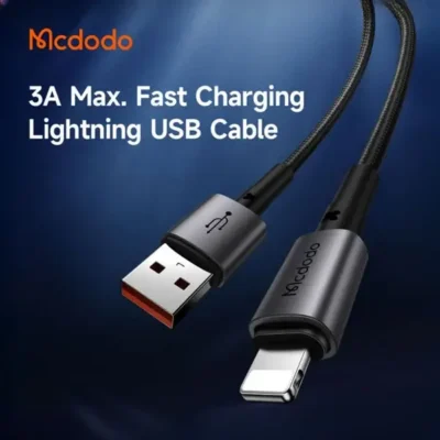 کابل شارژ لایتنینگ 1.8 مک دودو Mcdodo Lightning Data Cable CA-3581 7