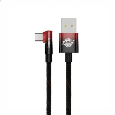 کابل تایپ سی گیمینگ بیسوس 1متر Baseus MVP2ELBOW TYPEC 100W CAVP000421 5