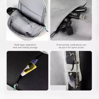 کوله پشتی تک بند کوتتسی مدل Coteetci M Series diagonal Bag SG-14013 6
