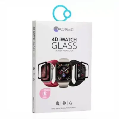 گلس اپل واچ 41 میلی‌متری سری 7 و 8 کوتتسی Coteetci iWatch7/8 full Glue tempered glass 41mm 24006-41 2