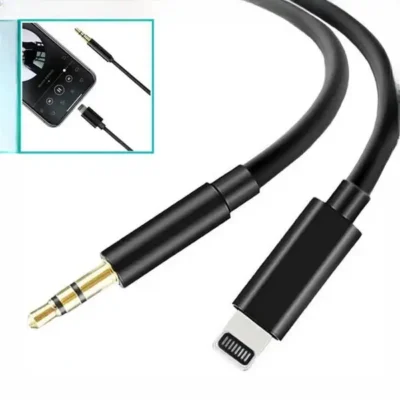 کابل تبدیل لایتنینگ به AUX طول 1 متر کوتتسی Coteetci Lightning To 3.5 Audio Cable CS8855 2