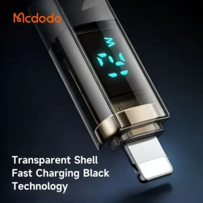 کابل شارژ لایتنینگ قطع کن دار 1.2 متری مک دودو Mcdodo Lightning Auto Power Off CA-3620 2