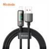 کابل شارژ لایتنینگ قطع کن دار 1.2 متری مک دودو Mcdodo Lightning Auto Power Off CA-3620