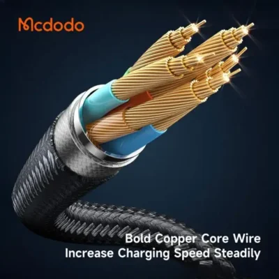 کابل شارژ لایتنینگ قطع کن دار 1.2 متری مک دودو Mcdodo Lightning Auto Power Off CA-3620 5