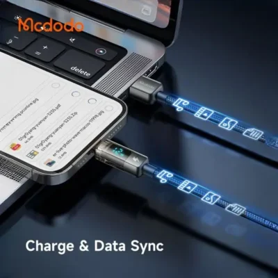 کابل شارژ لایتنینگ قطع کن دار 1.2 متری مک دودو Mcdodo Lightning Auto Power Off CA-3620 6