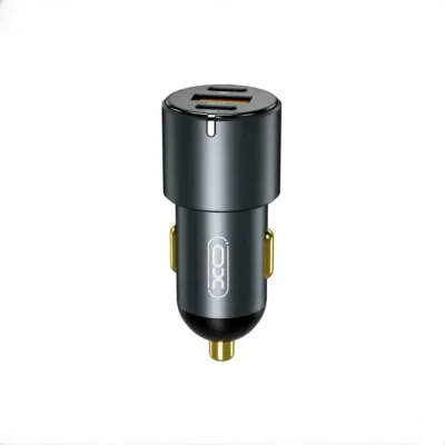 شارژر فندکی 3 پورت 65 وات ایکس او XO-CC45 DUAL PD CAR CHARGER