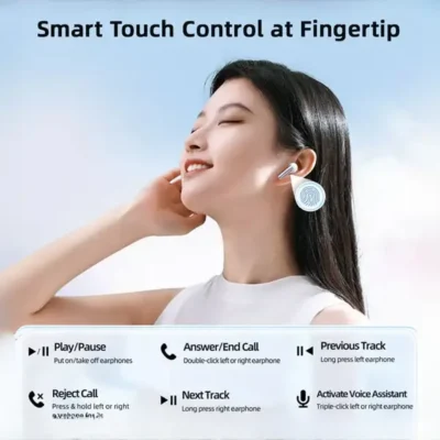 هندزفری بلوتوث جویروم JOYROOM True Wireless ENC Earphones JR-PB1 4