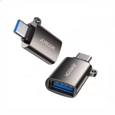 مبدل تایپ سی به یو اس بی جویروم Joyroom Type-C male to USB female adapter-maroon S-H151
