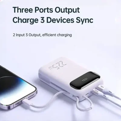 پاوربانک 22.5 وات همراه با کابل لایتنینگ مک دودو Mcdodo Powerbank MC-325 3