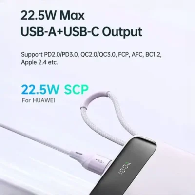 پاوربانک 22.5 وات همراه با کابل لایتنینگ مک دودو Mcdodo Powerbank MC-325 4