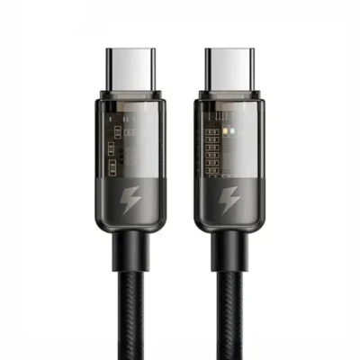 کابل شارژ دوسر تایپ سی قطع کن دار 100 وات مک دودو Mcdodo Auto Power Off Type-C To Type-C Cable CA-2840