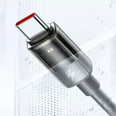 کابل شارژ دوسر تایپ سی قطع کن دار 100 وات مک دودو Mcdodo Auto Power Off Type-C To Type-C Cable CA-2840 6