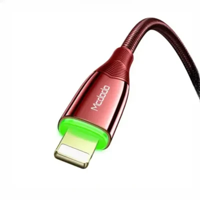 کابل شارژ لایتنینگ قطع کن دار مکدودو Mdodo Auto Power Off Data Cable for Lightning CA-806 3