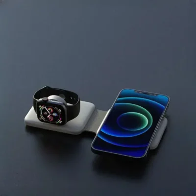 شارژر وایرلس 3 کاره ارلدم Earldom Magnetic Wireless Charger ET-WC19 5