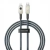 کابل شارژ تایپ سی به لایتنینگ 20 وات بیسوس Baseus Aramid Fiber Braiding Type C To Lightning Cable CB000049