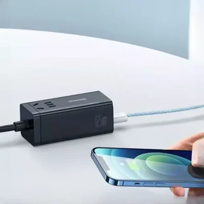 کابل شارژ لایتنینگ 1 متری بیسوس Baseus Dynamic Fast Charging Data Cable CALD000402 3