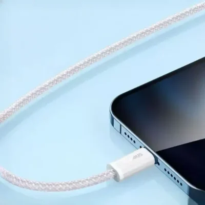 کابل شارژ لایتنینگ 1 متری بیسوس Baseus Dynamic Fast Charging Data Cable CALD000402 4