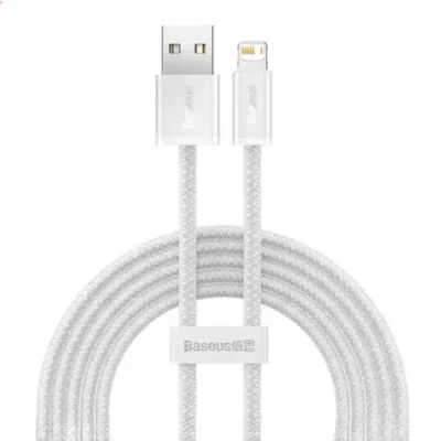 کابل شارژ لایتنینگ 1 متری بیسوس Baseus Dynamic Fast Charging Data Cable CALD000402
