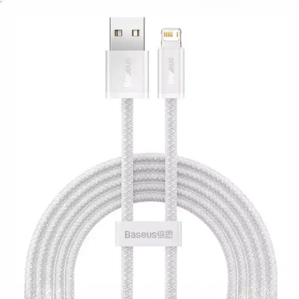 کابل شارژ لایتنینگ 1 متری بیسوس Baseus Dynamic Fast Charging Data Cable CALD000402