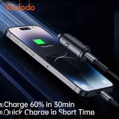 شارژر فندکی مکدودو 30 وات به همراه تایپ سی به لایتنینگ MCDODO CC-7492 3