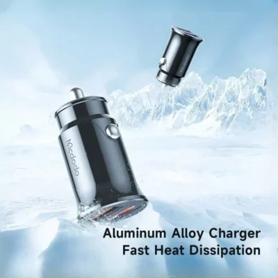 شارژر فندکی دو پورت فست شارژ 12 وات Mcdodo Dual USB Output Car Charger cc-6602 4