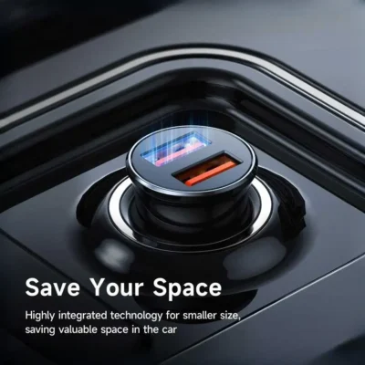 شارژر فندکی دو پورت فست شارژ 12 وات Mcdodo Dual USB Output Car Charger cc-6602 5