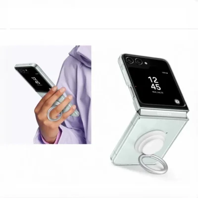 پک کاور و شاژر 25 وات سامسونگ SAMSUNG Galaxy Z Flip 5 Starter Pack with 25W Charger EF-XF73KKTEGGB 8
