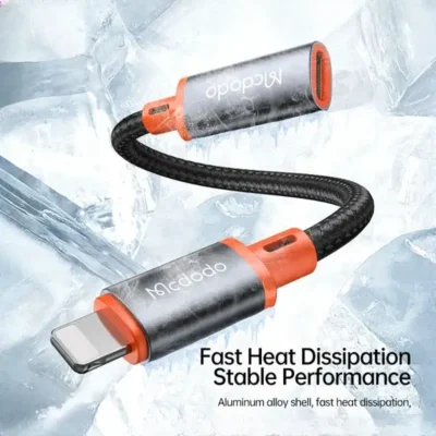 تبدیل تایپ سی به لایتنینگ مک دودو Mcdodo Type-C To Lightning Convertor Cable CA-1440 4