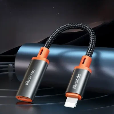 تبدیل تایپ سی به لایتنینگ مک دودو Mcdodo Type-C To Lightning Convertor Cable CA-1440 8