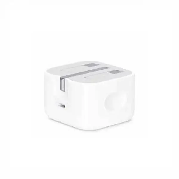 شارژر دیواری 20 وات اصلی اپل مدل Apple USB-C 20W Power Adapter A2344 سه پین