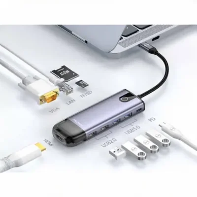 هاب شارژر تایپ سی 10 پورت مک دودو Mcdodo HU-7420 10 in 1 USB-C HUB 2