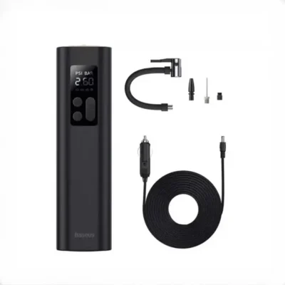 پمپ باد و چراغ‌قوه بیسوس Baseus Super Mini Inflator Pump CRCQ000001 8