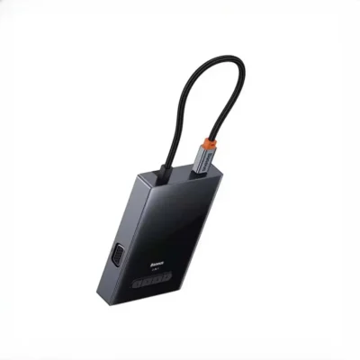 هاب تایپ سی 8 پورت بیسوس Baseus Focus Series 8 Port Type-C Hub Adapter BS-OH082 WKYY030413 2