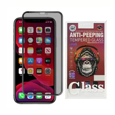 گلس حریم شخصی آیفون Mocoson Full Glue Full Coverage Anti-Peeping Glass Iphone 15