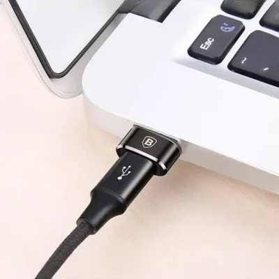 تبدیل Type C به USB بیسوس Baseus Mini Type-C famale to USB male adapter convertor CAAOTG-01 2