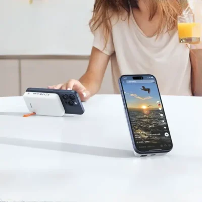 پاوربانک وایرلس مگنتی 10000 مک دودو Mcdodo Built-in Magnetic Wireless 20W Power Bank MC-510 3