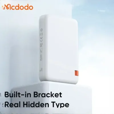 پاوربانک وایرلس مگنتی 10000 مک دودو Mcdodo Built-in Magnetic Wireless 20W Power Bank MC-510 5