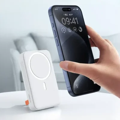 پاوربانک وایرلس مگنتی 10000 مک دودو Mcdodo Built-in Magnetic Wireless 20W Power Bank MC-510 6