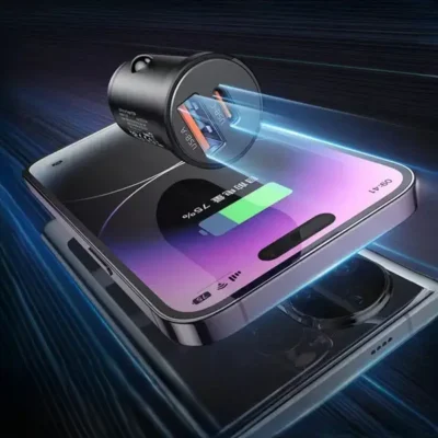 شارژر فندکی 2 پورت 33 وات مک دودو Mcdodo PD33W 1C1U LED Fast Car Charger CC-232 4