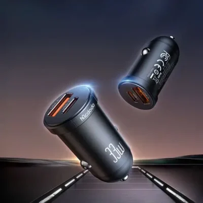 شارژر فندکی 2 پورت 33 وات مک دودو Mcdodo PD33W 1C1U LED Fast Car Charger CC-232 8