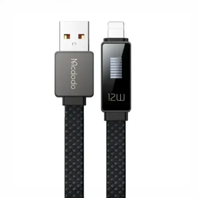 کابل شارژ لایتنینگ 1.2 متر مک دودو Mcdodo LED Rhythm Data Cable CA-497