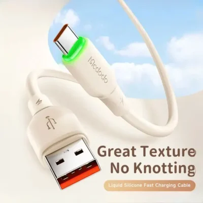 کابل تایپ سی 100 وات 1.2 متر مک دودو Mcdodo 6A Type-C USB Data Cable CA-475 2