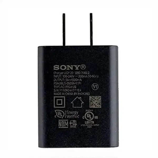 شارژر دیواری اورجینال سونی روکارتنی Sony Charging Adapter AC-0500-JP UCH10