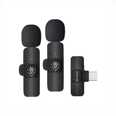میکروفون 3 در 1 گرین لاین Green Lion 3in1 Wireless Microphone GN3WIRMICPBK