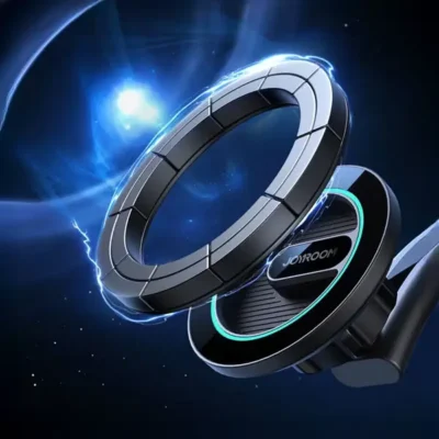 هولدر مگنتی دوکاره دریچه کولر و رو داشبوردی جویروم Joyroom Magnetic Car Phone Mount JR-ZS366-W 5