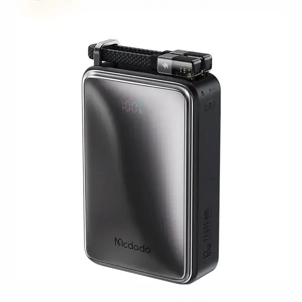 پاوربانک 67 وات 20000 همراه با کابل تایپ سی مک دودو Mcdodo Ultra Mini Digital Display Power Bank MC-433