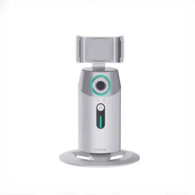 گیمبال هوشمند با تشخیص چهره رومیزی پرودو Porodo Gimbal with AI Face tracking